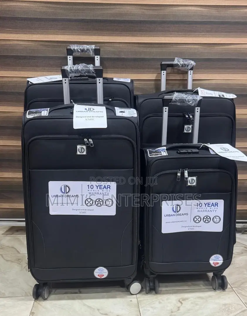 Fancy Fabric Luggage Set