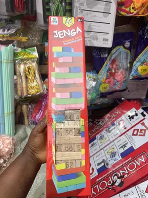 72 Pieces Jenga Wooden Game