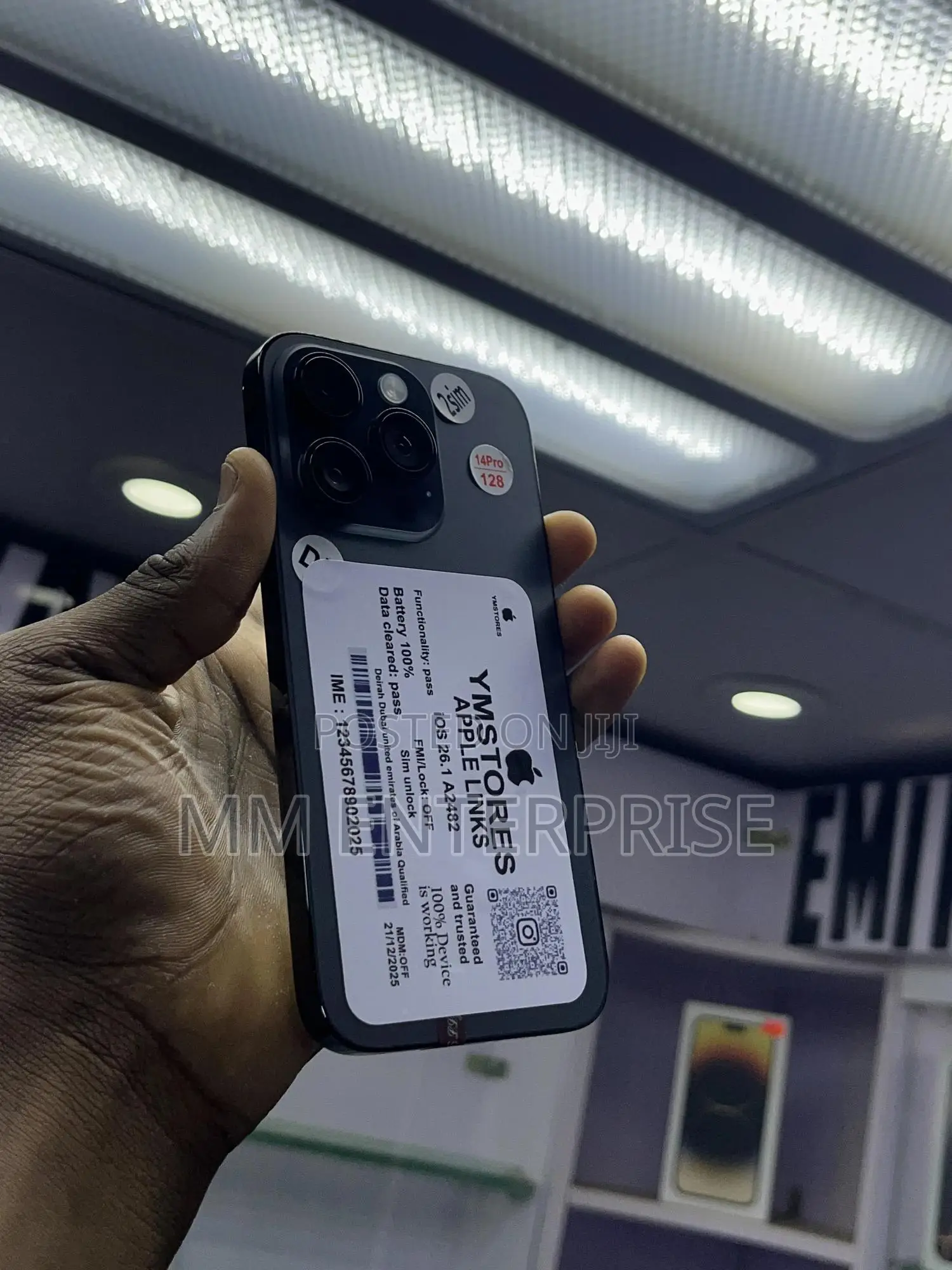 Apple iPhone 14 Pro 128 GB Black