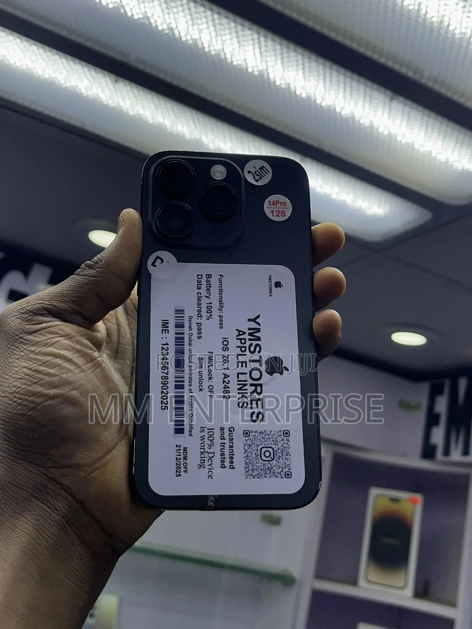 Apple iPhone 14 Pro 128 GB Black