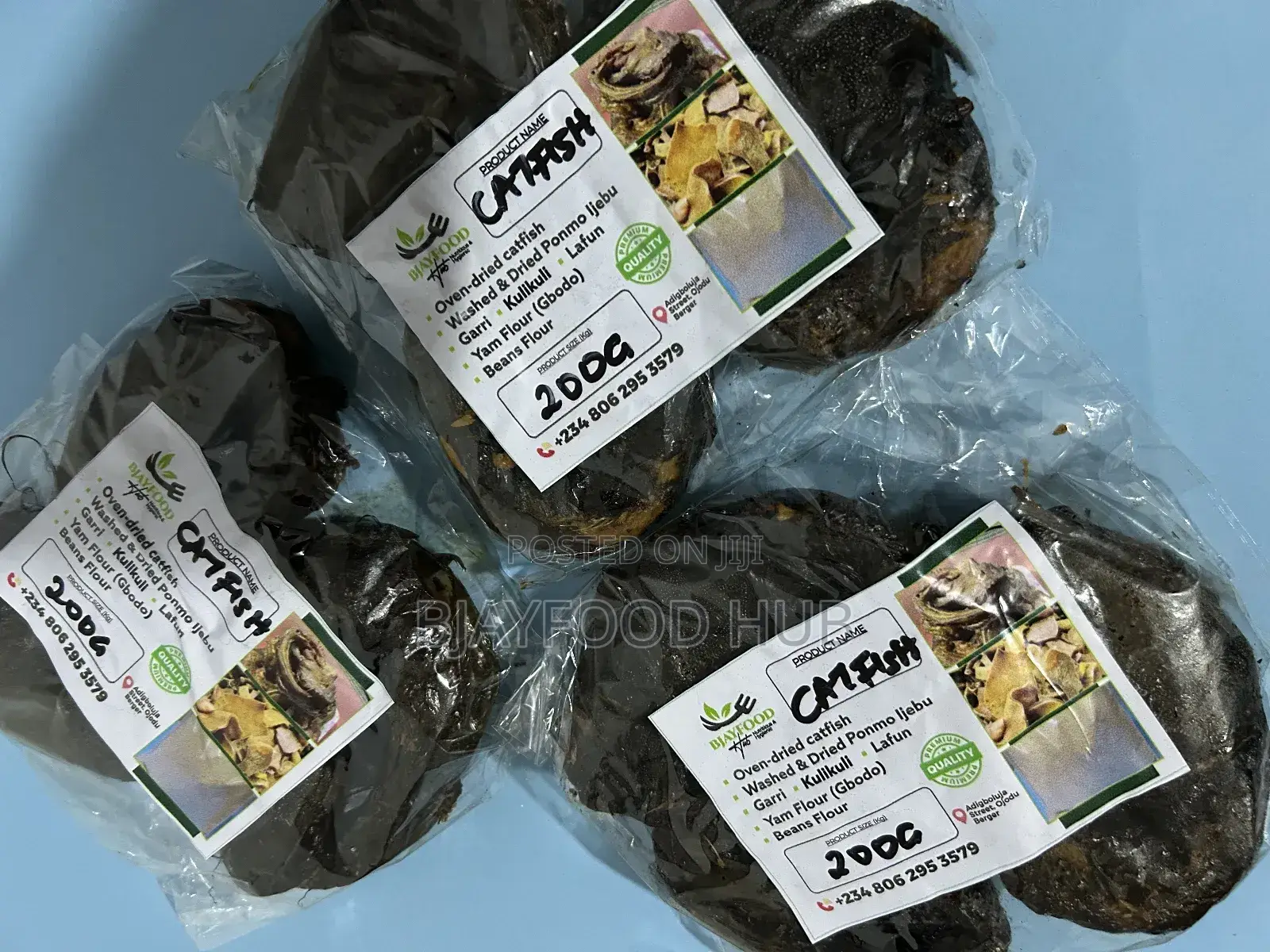 Oven Smoked/Dried Catfish