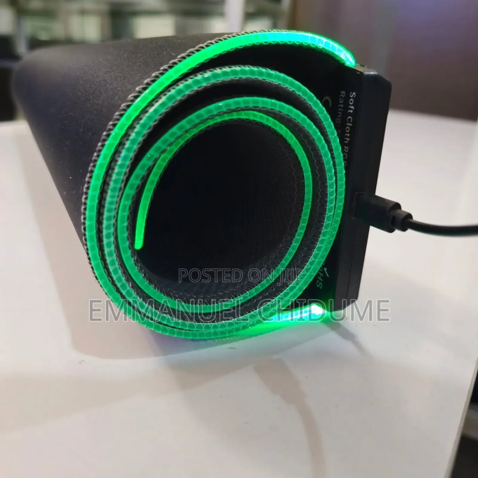 Mouse Pad With RGB Light
