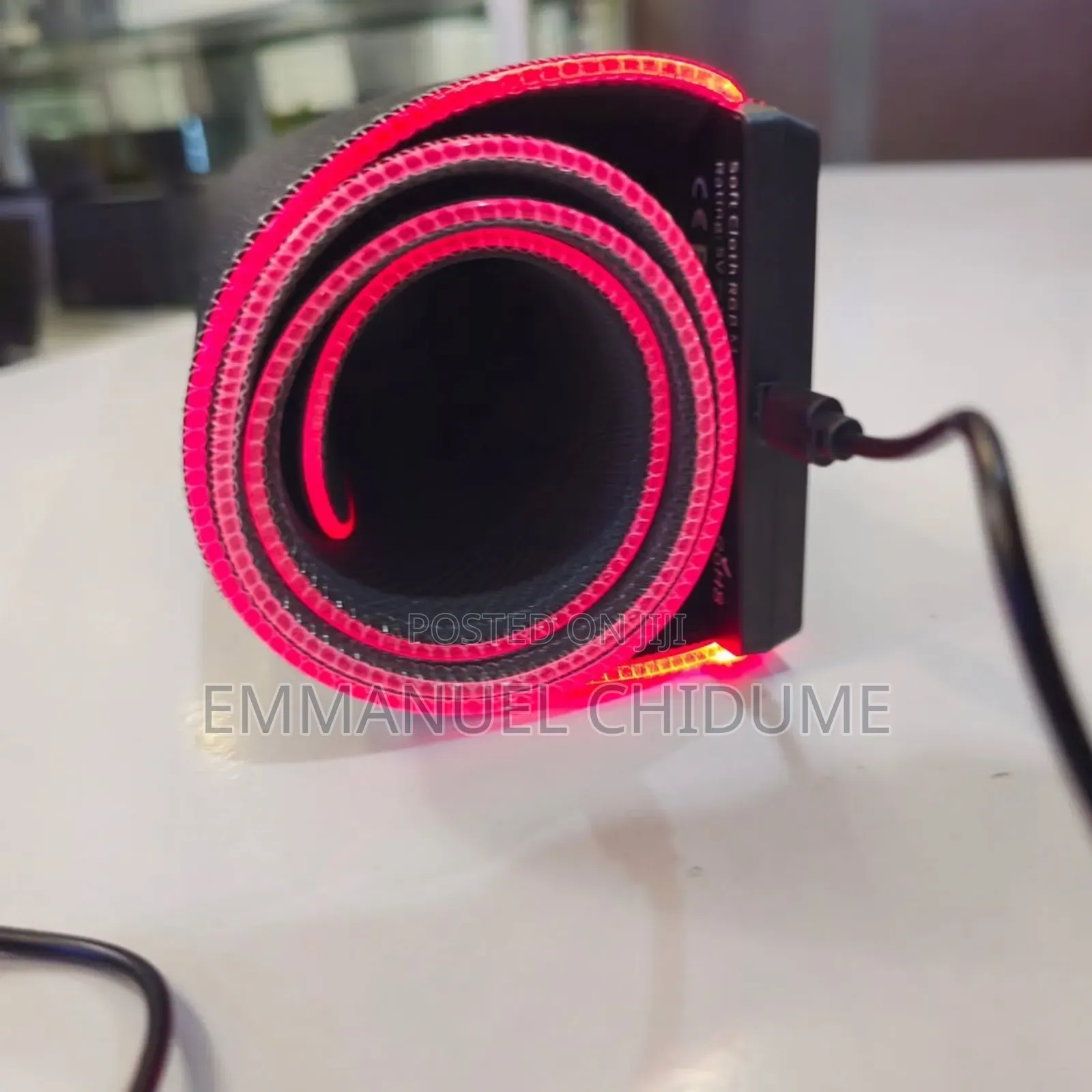Mouse Pad With RGB Light