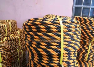 20mm X 200 Meters Yellow and Black Tiger Rope