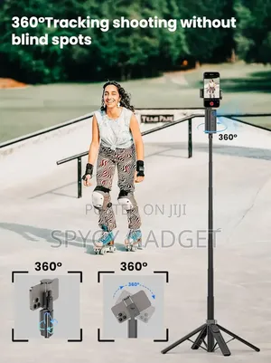 Ai Face Tracking Extendable Tripod With 4 Legs