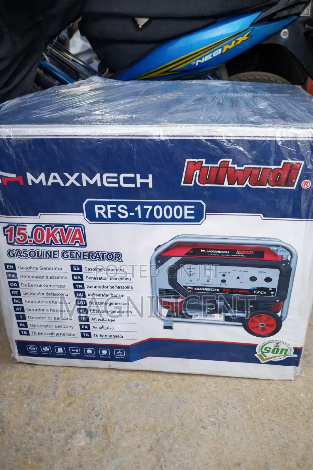 Original 15kva 100%Full Copper Coil Maxmech