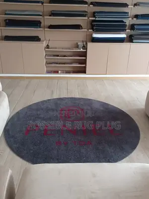 Customised Circle Rug.