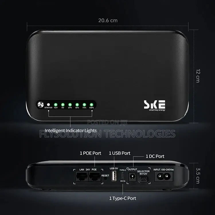 Ske 20000mah Mini Dc Router Power Bank for sale - Flysolution ...