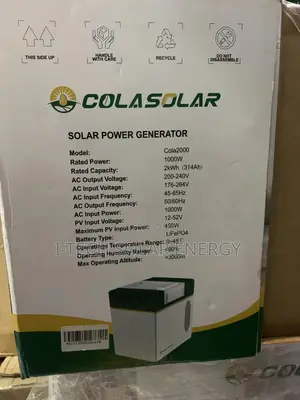 2kwh Cola Solar Generator