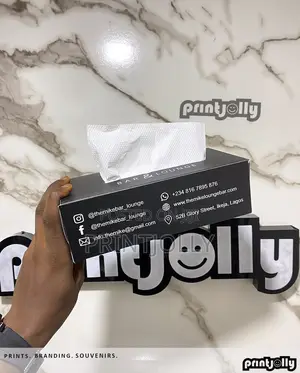 Customized Tissue Box