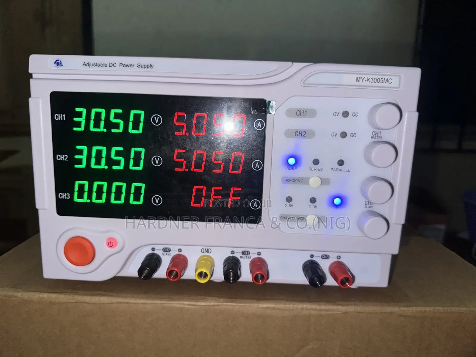Dual Output Dc Power Supply 30v/5a