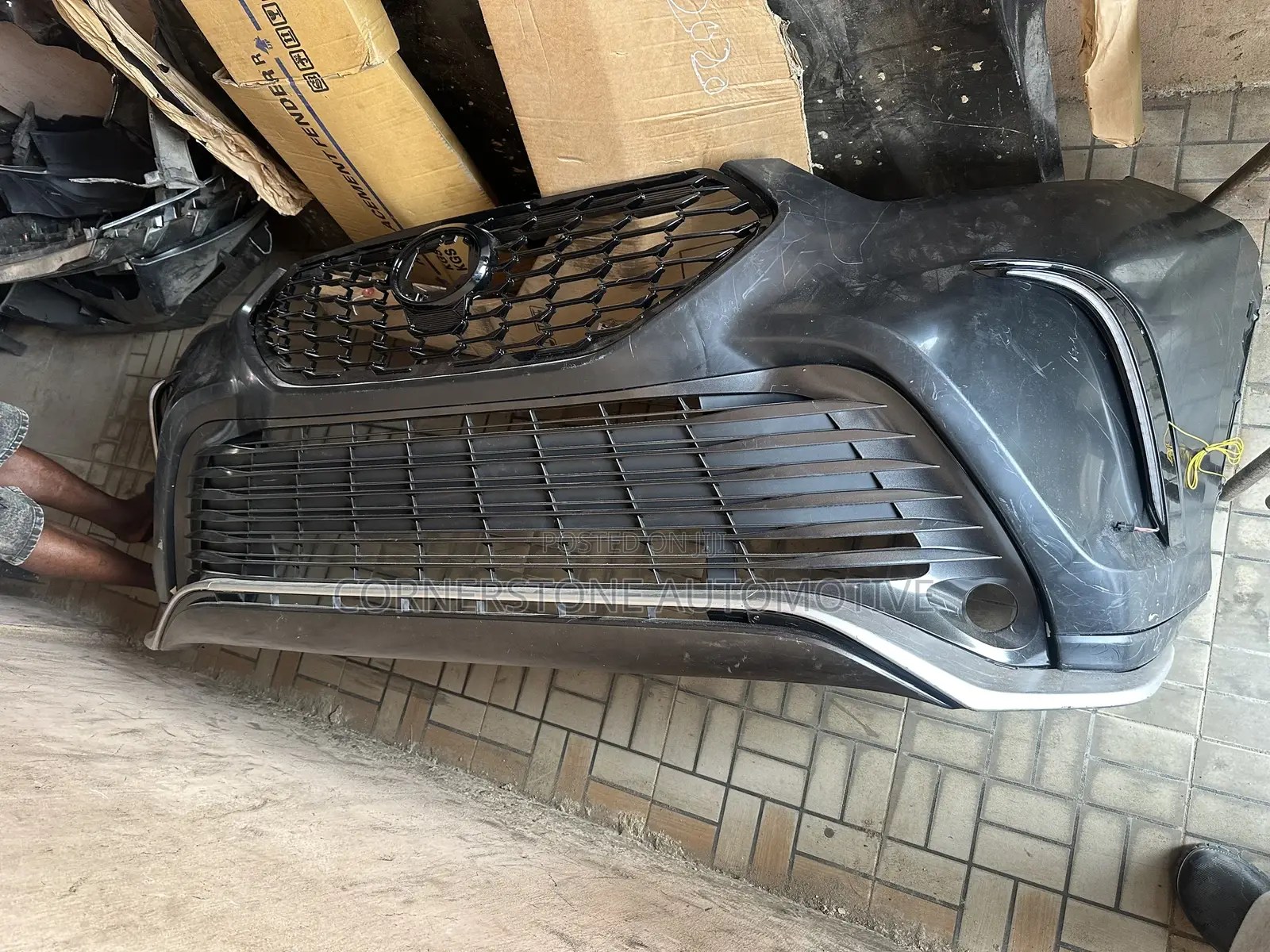 Complete Front Bumper Highlander 2022
