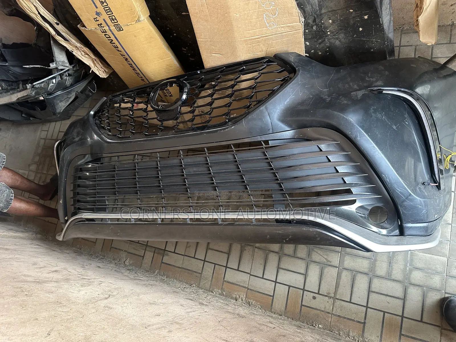 Complete Front Bumper Highlander 2022