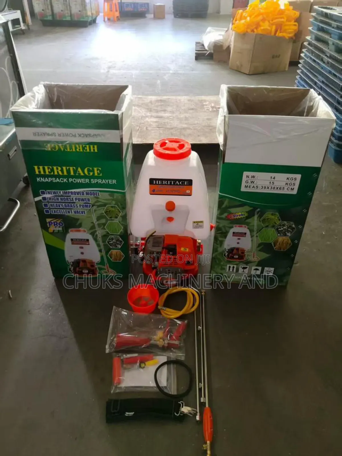 4-Stroke Motorized Knapsack Sprayer