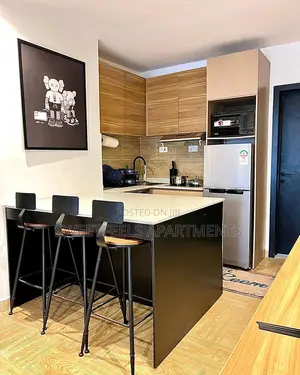 Grey Fully Serviced One Bedroom Apartment