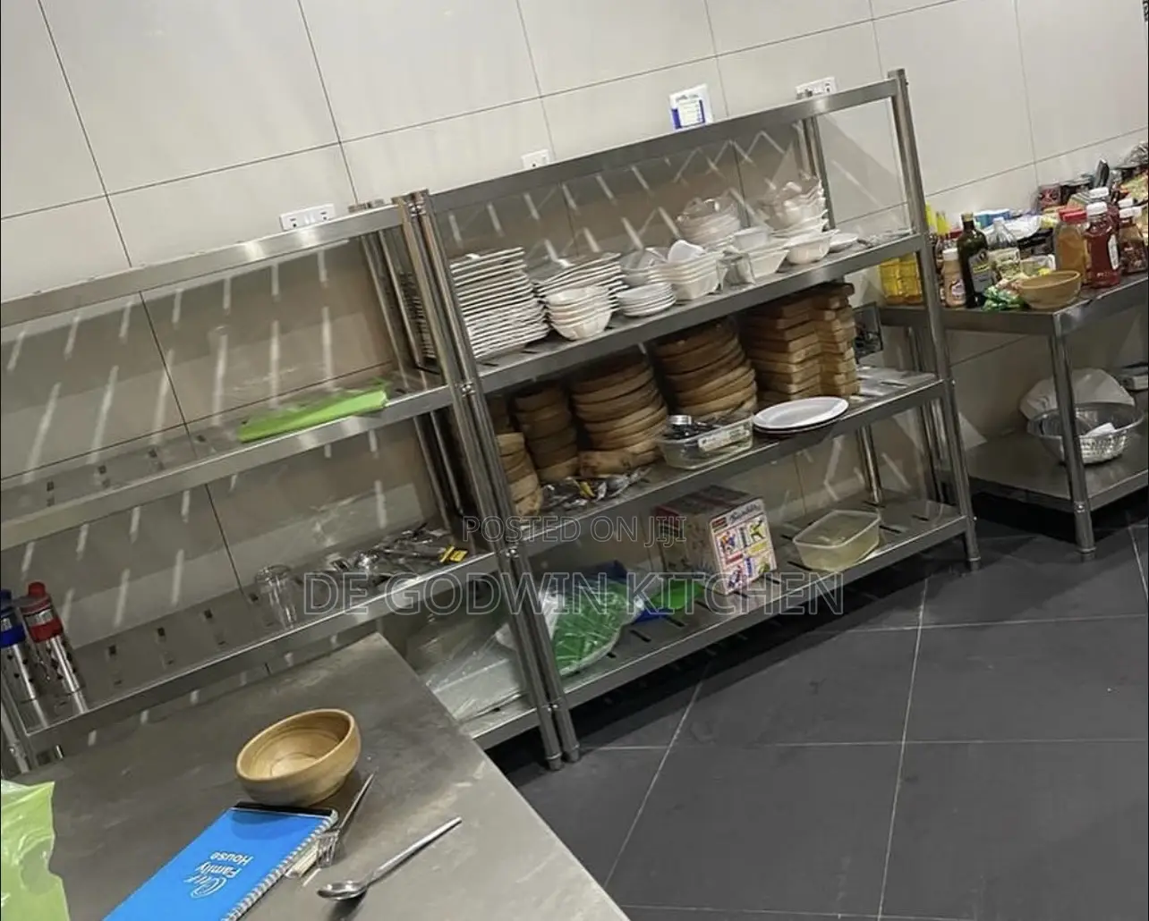 5ft Stainless Steel Rack