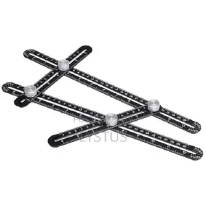 Multi-functional 4-in-1 Shape Measuring And Folding Ruler