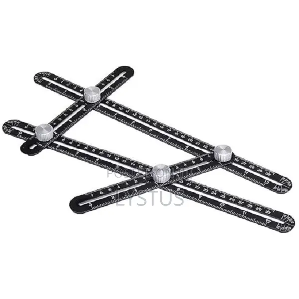 Multi-functional 4-in-1 Shape Measuring And Folding Ruler