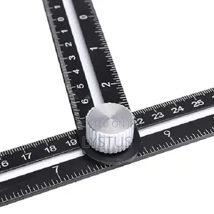Multi-functional 4-in-1 Shape Measuring And Folding Ruler