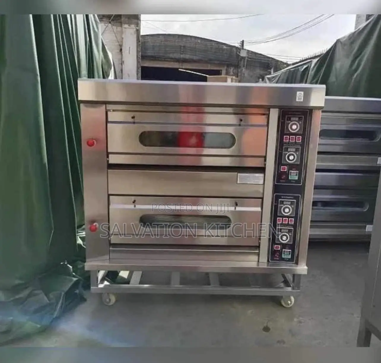 Industrial 2deck 4trays Gas Oven