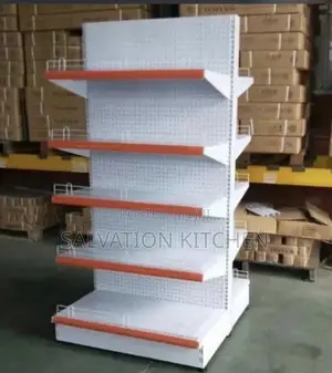 7ft Double Supermarket Shelf