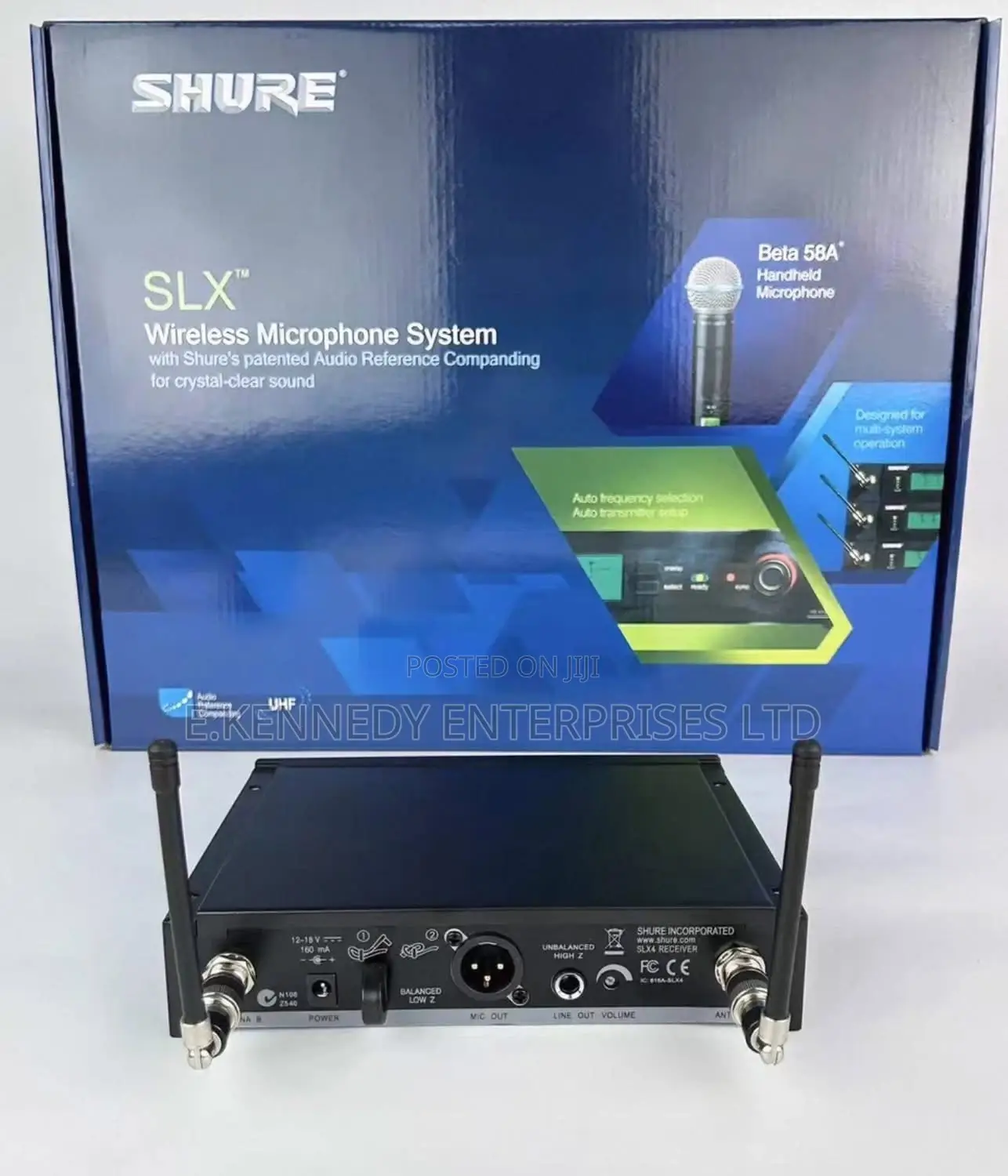 Single Shure Slx4 Beta58 Professional Wireless Microphone
