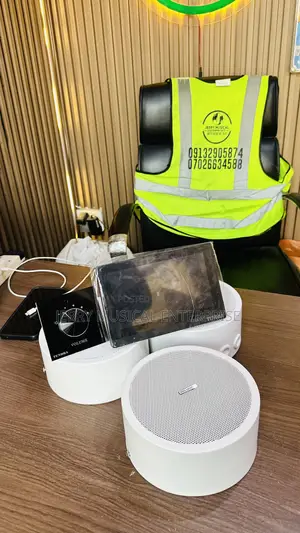 Surface Speakers For Decking With 7inches In Wall Amplifier
