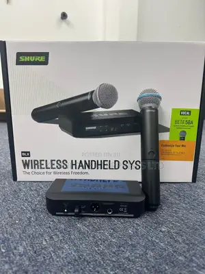Shure Blx24/Beta58a Wireless Handheld Microphone System/Pg58