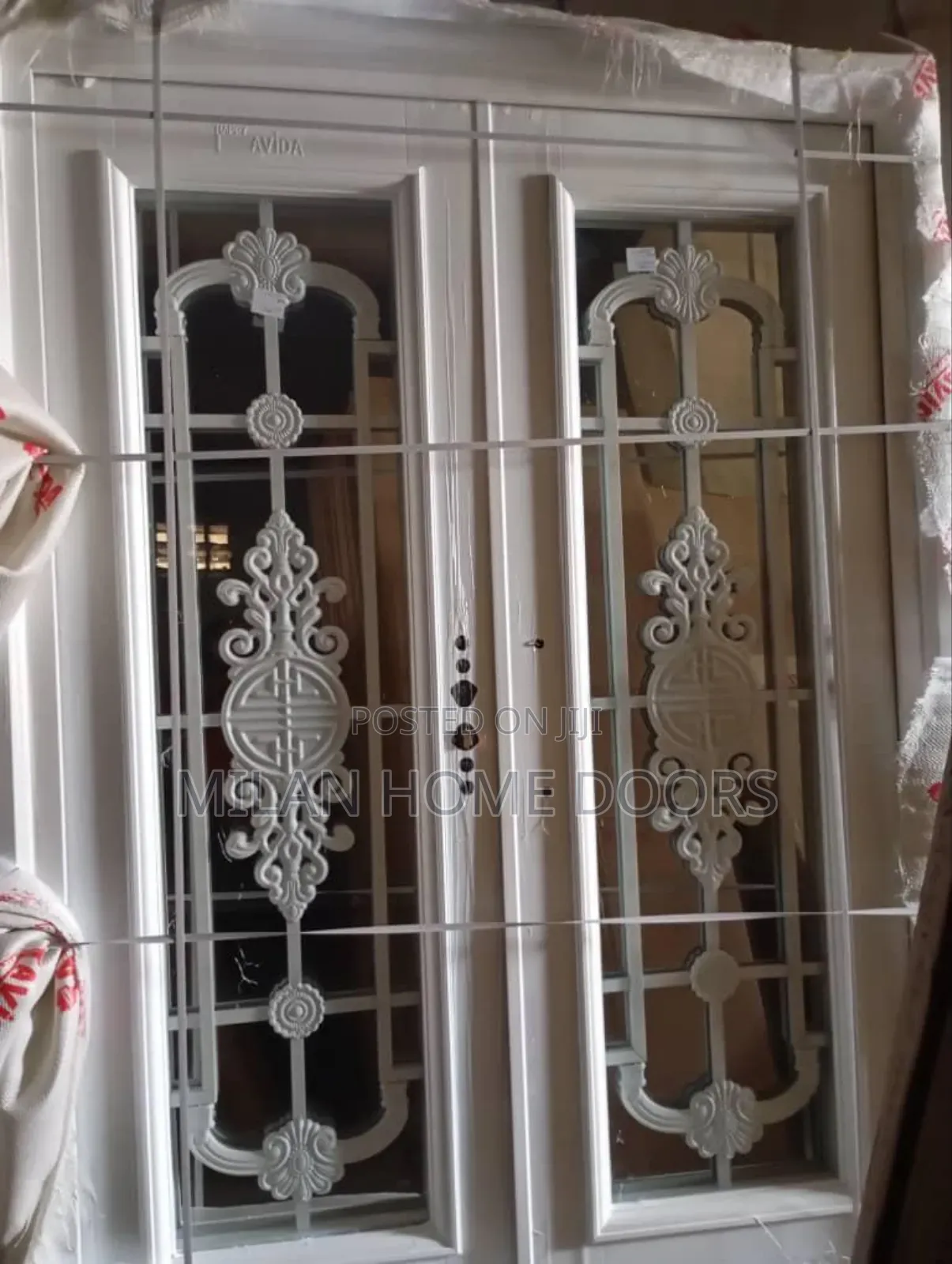 5ft Copper Glass Security Door