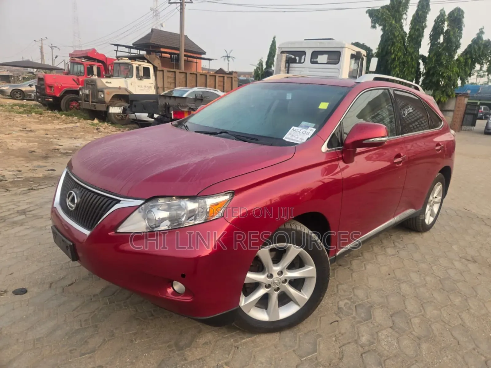 Lexus RX 350 2011 Red