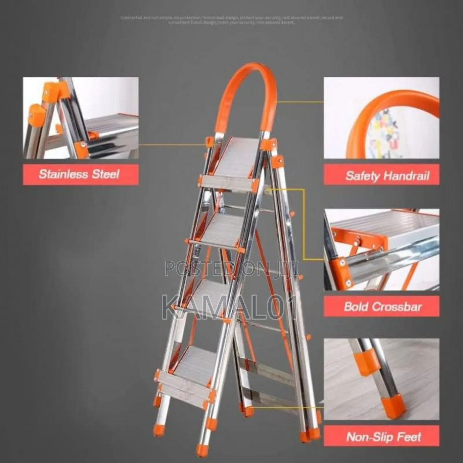 Stainless Ladder and Clothes Hanger