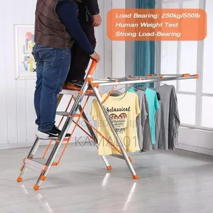 Stainless Ladder and Clothes Hanger