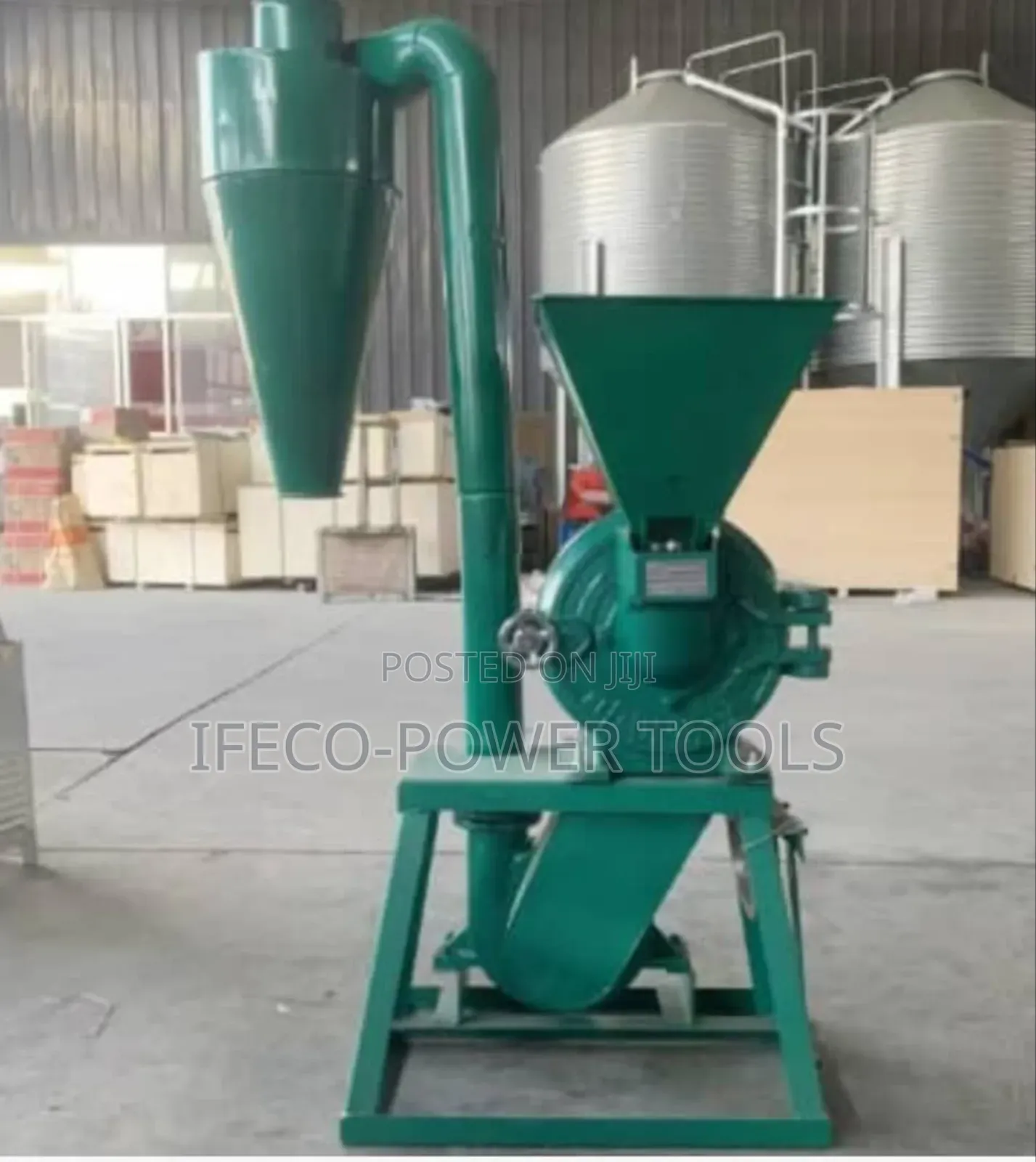 Grain Grinding Mill, Also Commonly to as a Maize Mill, Corn Grinder,