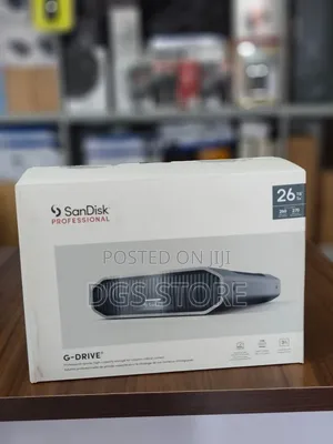 Sandisk G-Drive Professional 26tb Thunderbolt 3 External Hard Drive