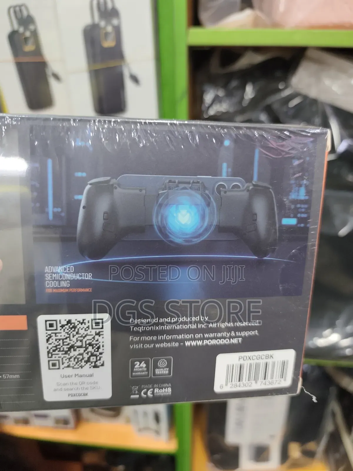 Porodo Gaming Chillcore Cooling Game Controller With Macro Mapping