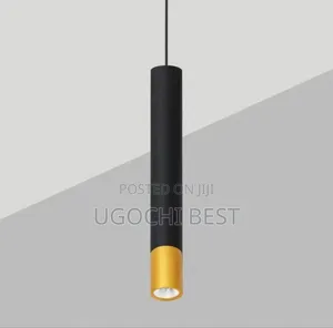 Modern Gold and Black Dropping Lights