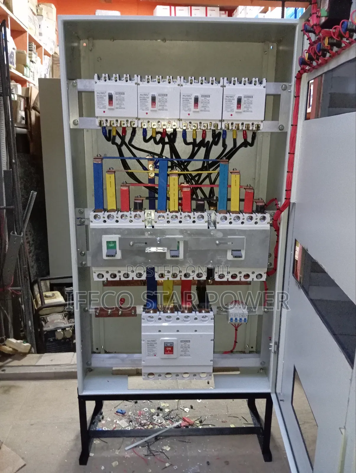 Manuel Changeover Panel 800a