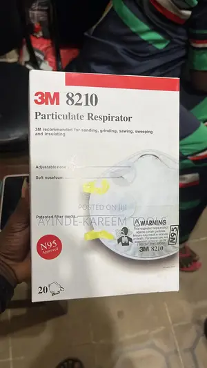 Particulate Respirator Mask 3m 8210 N95 Approved