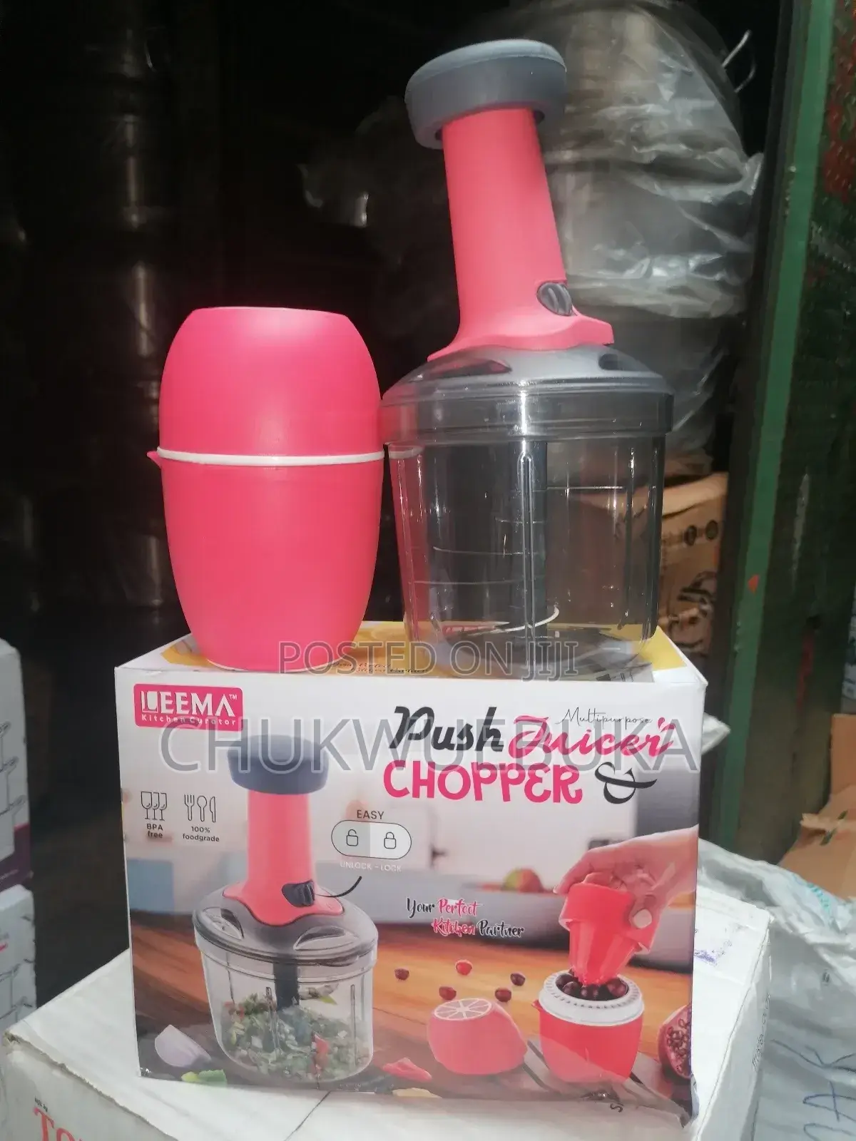 Push Jucier Chopper