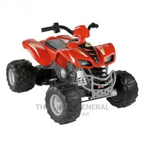 Power Wheel Red Kawasaki KFC 12 Volt Battery Powered Ride On