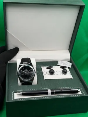 Poedagar Leather Wristwatch Set
