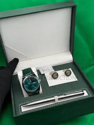 Poedagar Leather Wristwatch Set