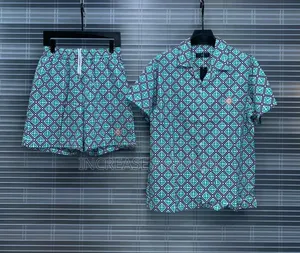 Casablanca Silk Shirt and Short. Premium Quality