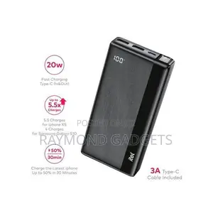 Itel Powerpulse A1460 20000mah 20w Fast Charging Power Bank + Led Disp