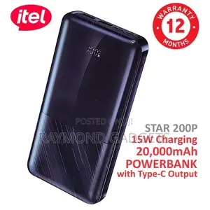 Itel Star 200p 20000mah Power Bank