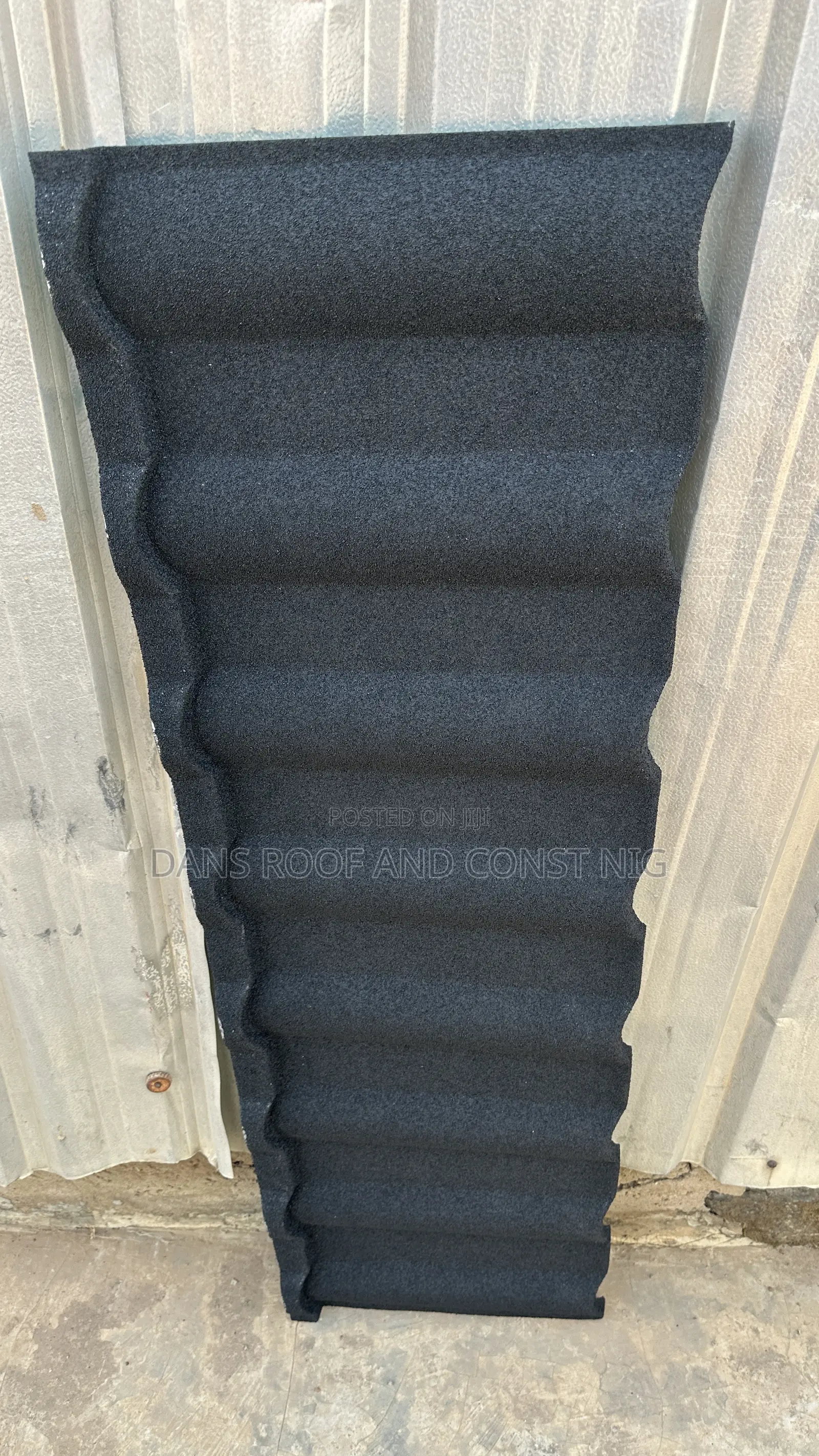 Plain Black Milano Tiles
