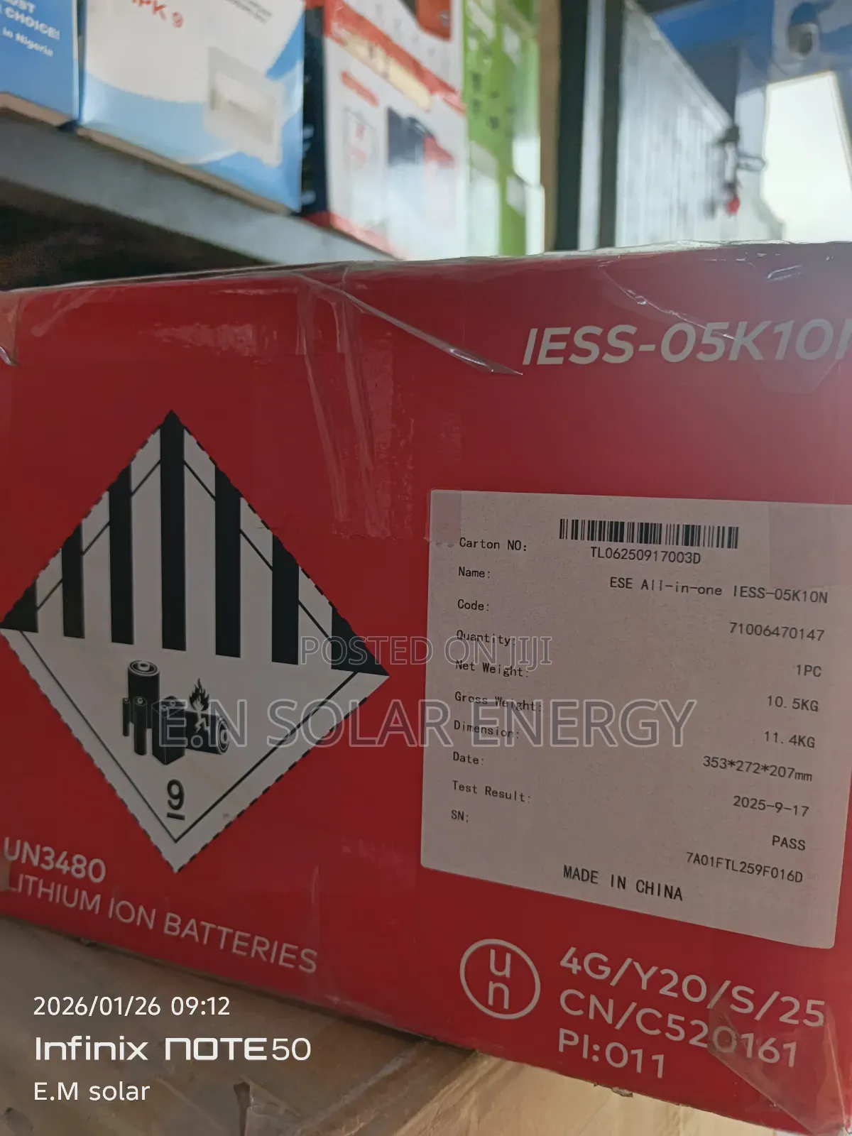 Solar 500watts Gen Device Available Now