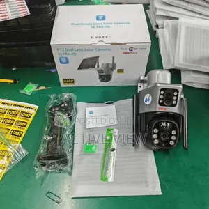 PTZ 4g Security Dual Lens Camera