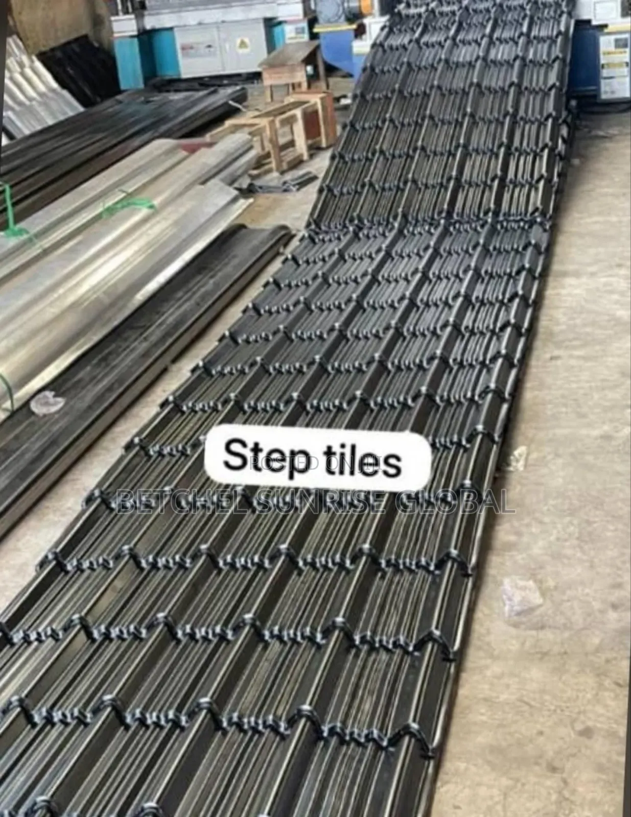 Black Step Ties Installation