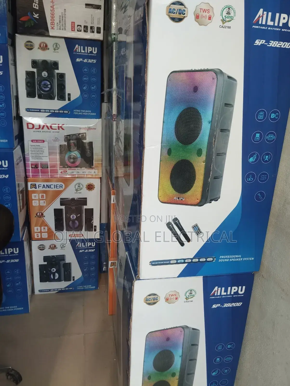 Ailipu Pa Sound System Sp3820d
